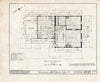 Historic Pictoric : Blueprint HABS NJ,3-CROWI,2- (Sheet 2 of 16) - Middletown-Braislin House, Main Street, Crosswicks, Burlington County, NJ