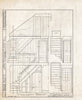 Historic Pictoric : Blueprint HABS NJ,3-CROWI,2- (Sheet 12 of 16) - Middletown-Braislin House, Main Street, Crosswicks, Burlington County, NJ