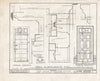 Historic Pictoric : Blueprint HABS NJ,3-EWAV.V,1- (Sheet 13 of 14) - John Woolston House, Route 39, Ewansville, Burlington County, NJ
