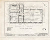 Historic Pictoric : Blueprint HABS NJ,3-FIELB,1- (Sheet 4 of 25) - Field-Stevens House, Delaware River, Fieldsboro, Burlington County, NJ