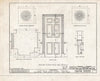 Historic Pictoric : Blueprint HABS NJ,3-FIELB,1- (Sheet 23 of 25) - Field-Stevens House, Delaware River, Fieldsboro, Burlington County, NJ