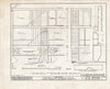 Historic Pictoric : Blueprint HABS NJ,3-Kink,1- (Sheet 16 of 16) - William Biddle House, Kinkora, Burlington County, NJ