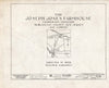 Historic Pictoric : Blueprint HABS NJ,3-LUMTO.V,3- (Sheet 0 of 12) - Haines-Budd House, Lumberton, Burlington County, NJ