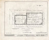 Historic Pictoric : Blueprint HABS NJ,3-LUMTO.V,3- (Sheet 3 of 12) - Haines-Budd House, Lumberton, Burlington County, NJ