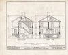 Historic Pictoric : Blueprint HABS NJ,3-MART.V,5- (Sheet 9 of 24) - Jacob Evans House, Marlton-Medford Road, Marlton, Burlington County, NJ