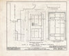 Historic Pictoric : Blueprint HABS NJ,3-MART.V,5- (Sheet 19 of 24) - Jacob Evans House, Marlton-Medford Road, Marlton, Burlington County, NJ