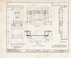 Historic Pictoric : Blueprint HABS NJ,3-MOUHO,11- (Sheet 13 of 21) - Bispham Farmhouse, Route 138 & Madison Avenue, Mount Holly, Burlington County, NJ