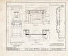 Historic Pictoric : Blueprint HABS NJ,3-MOUHO,11- (Sheet 13 of 21) - Bispham Farmhouse, Route 138 & Madison Avenue, Mount Holly, Burlington County, NJ