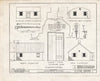 Historic Pictoric : Blueprint HABS NJ,3-MOUHO,3- (Sheet 2 of 2) - John Brainard School, 35 Brainard Street, Mount Holly, Burlington County, NJ