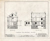 Historic Pictoric : Blueprint HABS NJ,3-MOUHO,2- (Sheet 3 of 7) - John Woolman Memorial, 99 Branch Street, Mount Holly, Burlington County, NJ