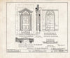 Historic Pictoric : Blueprint HABS NJ,3-MOUHO,13- (Sheet 15 of 19) - John Woolman Shop, 47 Mill Street, Mount Holly, Burlington County, NJ