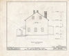 Historic Pictoric : Blueprint HABS NJ,3-MOULA.V,1- (Sheet 7 of 32) - Joseph Hewlings House, Mount Laurel, Burlington County, NJ