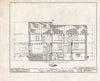 Historic Pictoric : Blueprint HABS NJ,3-MOULA.V,1- (Sheet 9 of 32) - Joseph Hewlings House, Mount Laurel, Burlington County, NJ