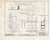 Historic Pictoric : Blueprint HABS NJ,3-MOULA.V,1- (Sheet 29 of 32) - Joseph Hewlings House, Mount Laurel, Burlington County, NJ