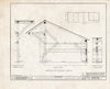Historic Pictoric : Blueprint HABS NJ,3-RANC,1- (Sheet 6 of 6) - Friends Meetinghouse & School, Rancocas, Burlington County, NJ