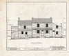 Historic Pictoric : Blueprint HABS NJ,3-RANC.V,1- (Sheet 4 of 13) - Green-Grovatt House, Rancocas, Burlington County, NJ
