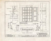 Historic Pictoric : Blueprint HABS NJ,3-RANC.V,1- (Sheet 12 of 13) - Green-Grovatt House, Rancocas, Burlington County, NJ