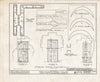 Historic Pictoric : Blueprint HABS NJ,3-RANC.V,2- (Sheet 17 of 19) - Thomas Buzby House, Rancocas River, Rancocas, Burlington County, NJ