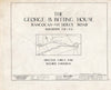 Historic Pictoric : Blueprint HABS NJ,3-RANC.V,7- (Sheet 0 of 11) - Rogers-Bitting House, Rancocas, Burlington County, NJ