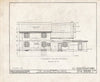Historic Pictoric : Blueprint HABS NJ,3-RANC.V,7- (Sheet 8 of 11) - Rogers-Bitting House, Rancocas, Burlington County, NJ