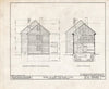 Historic Pictoric : Blueprint HABS NJ,3-REDLI.V,1- (Sheet 6 of 13) - Sooy Place, Red Lion, Burlington County, NJ