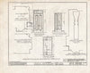Historic Pictoric : Blueprint HABS NJ,3-REDLI.V,1- (Sheet 12 of 13) - Sooy Place, Red Lion, Burlington County, NJ