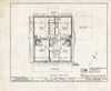 Historic Pictoric : Blueprint HABS NJ,3-RIVTO.V,1- (Sheet 3 of 16) - Joseph Wright House, Taylor's Lane, Riverton, Burlington County, NJ