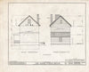 Historic Pictoric : Blueprint HABS NJ,3-Sand,1- (Sheet 6 of 14) - Prickett-Wilkins House, Sandtown, Burlington County, NJ