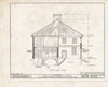 Historic Pictoric : Blueprint HABS NJ,3-PEMBS,1- (Sheet 10 of 29) - Hudson Burr Mansion, South Pemberton, Burlington County, NJ