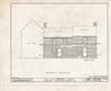 Historic Pictoric : Blueprint HABS NJ,3-SPRI.V,1- (Sheet 3 of 10) - John Rogers House, Springside, Burlington County, NJ