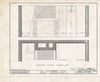 Historic Pictoric : Blueprint HABS NJ,3-SPRI.V,1- (Sheet 6 of 10) - John Rogers House, Springside, Burlington County, NJ
