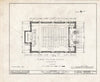 Historic Pictoric : Blueprint HABS NJ,3-SYKVI,1- (Sheet 2 of 10) - Plattsburg Presbyterian Church, Sykesville, Burlington County, NJ