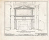 Historic Pictoric : Blueprint HABS NJ,3-VINTO,1- (Sheet 11 of 28) - John Woolston House, 51-53 Mill Street, Vincentown, Burlington County, NJ