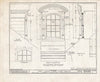 Historic Pictoric : Blueprint HABS NJ,3-VINTO,1- (Sheet 27 of 28) - John Woolston House, 51-53 Mill Street, Vincentown, Burlington County, NJ