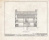 Historic Pictoric : Blueprint HABS NJ,3-WADRI,1- (Sheet 10 of 19) - Wading River Tavern, Washington, Burlington County, NJ