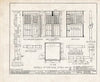Historic Pictoric : Blueprint HABS NJ,3-WADRI,1- (Sheet 15 of 19) - Wading River Tavern, Washington, Burlington County, NJ