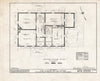 Historic Pictoric : Blueprint HABS NJ,3-RANC.V,3- (Sheet 3 of 21) - Aaron Wills House, Rancocas, Burlington County, NJ