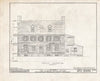 Historic Pictoric : Blueprint HABS NJ,3-RANC.V,3- (Sheet 5 of 21) - Aaron Wills House, Rancocas, Burlington County, NJ