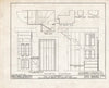 Historic Pictoric : Blueprint HABS NJ,3-RANC.V,3- (Sheet 10 of 21) - Aaron Wills House, Rancocas, Burlington County, NJ