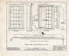 Historic Pictoric : Blueprint HABS NJ,3-RANC.V,3- (Sheet 12 of 21) - Aaron Wills House, Rancocas, Burlington County, NJ