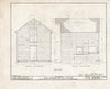 Historic Pictoric : Blueprint HABS NJ,3-RANC.V,3- (Sheet 19 of 21) - Aaron Wills House, Rancocas, Burlington County, NJ