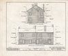 Historic Pictoric : Blueprint HABS NJ,4-BELM,1- (Sheet 4 of 9) - Kay House, Bellmawr, Camden County, NJ