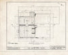 Historic Pictoric : Blueprint HABS NJ,4-BELM,3- (Sheet 2 of 22) - Samuel Hugg House, Big Timber Creek, Bellmawr, Camden County, NJ