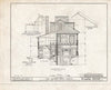 Historic Pictoric : Blueprint HABS NJ,4-BELM,3- (Sheet 10 of 22) - Samuel Hugg House, Big Timber Creek, Bellmawr, Camden County, NJ