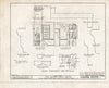 Historic Pictoric : Blueprint HABS NJ,4-BELM,3- (Sheet 18 of 22) - Samuel Hugg House, Big Timber Creek, Bellmawr, Camden County, NJ