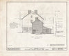 Historic Pictoric : Blueprint HABS NJ,4-BELM.V,1- (Sheet 7 of 17) - Dobbs House, Bellmawr, Camden County, NJ