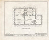 Historic Pictoric : Blueprint HABS NJ,4-BELM.V,2- (Sheet 2 of 13) - Glover House, Bellmawr Avenue, Bellmawr, Camden County, NJ