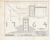 Historic Pictoric : Blueprint HABS NJ,4-BELM.V,2- (Sheet 13 of 13) - Glover House, Bellmawr Avenue, Bellmawr, Camden County, NJ
