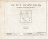 Historic Pictoric : Blueprint HABS NJ,4-BLUA,1- (Sheet 0 of 13) - Blue Anchor Tavern, Folsom Road, Blue Anchor, Camden County, NJ
