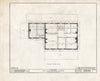 Historic Pictoric : Blueprint HABS NJ,4-BLUA,1- (Sheet 3 of 13) - Blue Anchor Tavern, Folsom Road, Blue Anchor, Camden County, NJ